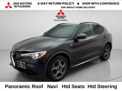 Black 2023 Alfa Romeo Stelvio Ti for sale in Des Plaines, IL