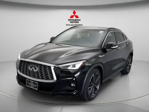 Photos of 2023 INFINITI QX55 LUXE for sale in Des Plaines, IL at Jidd Motors Mitsubishi