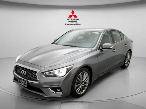 Photos of 2023 INFINITI Q50 LUXE for sale in Des Plaines, IL at Jidd Motors Mitsubishi