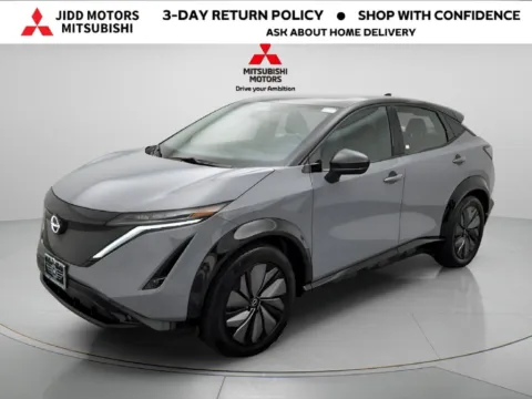 Photos of 2024 Nissan Ariya EVOLVE+ e-4ORCE for sale in Des Plaines, IL at Jidd Motors Mitsubishi