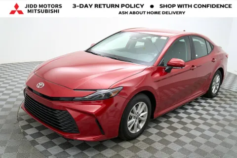 Photos of 2025 Toyota Camry LE for sale in Des Plaines, IL at Jidd Motors Mitsubishi