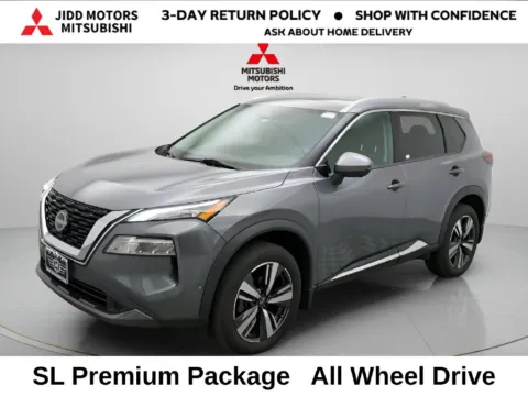 Gray 2023 Nissan Rogue SL for sale in Des Plaines, IL