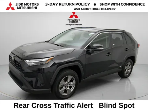 Black 2025 Toyota RAV4 Hybrid LE for sale in Des Plaines, IL