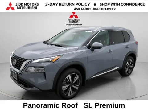 Gray 2023 Nissan Rogue SL for sale in Des Plaines, IL