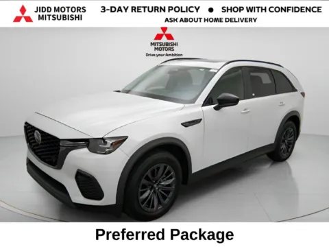 White 2025 Mazda CX-70 3.3 Turbo Preferred for sale in Des Plaines, IL