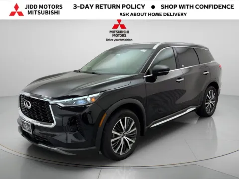 Black 2023 INFINITI QX60 Sensory for sale in Des Plaines, IL