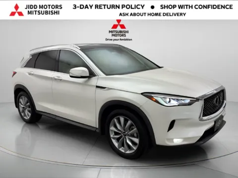 Another view of 2022 INFINITI QX50 LUXE for sale in Des Plaines, IL at Jidd Motors Mitsubishi