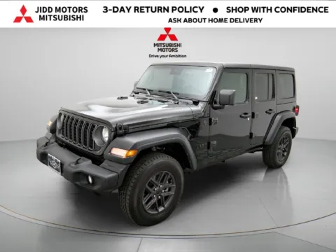 Another view of 2025 Jeep Wrangler Sport S for sale in Des Plaines, IL at Jidd Motors Mitsubishi