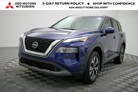Blue 2023 Nissan Rogue SV for sale in Des Plaines, IL