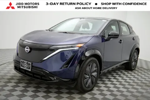Blue 2024 Nissan Ariya EVOLVE+ e-4ORCE for sale in Des Plaines, IL