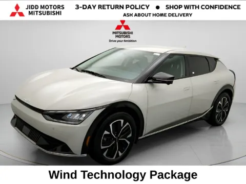 White 2024 Kia EV6 Wind for sale in Des Plaines, IL