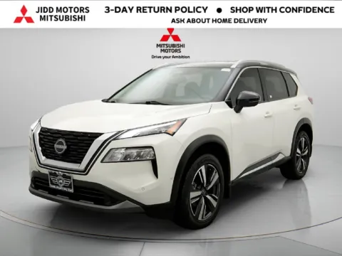 White 2023 Nissan Rogue SL for sale in Des Plaines, IL