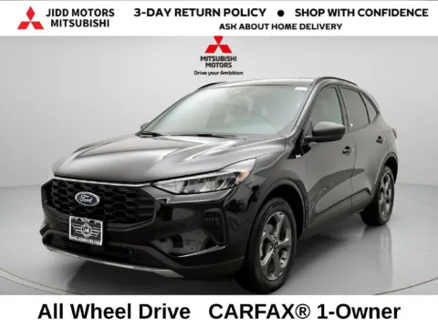 Black 2025 Ford Escape ST-Line for sale in Des Plaines, IL