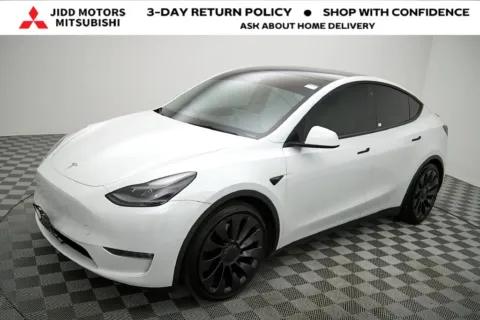 Another view of 2021 Tesla Model Y Performance for sale in Des Plaines, IL at Jidd Motors Mitsubishi