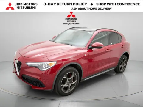 Red 2023 Alfa Romeo Stelvio Ti for sale in Des Plaines, IL