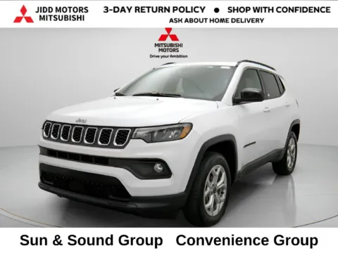 White 2025 Jeep Compass Latitude for sale in Des Plaines, IL