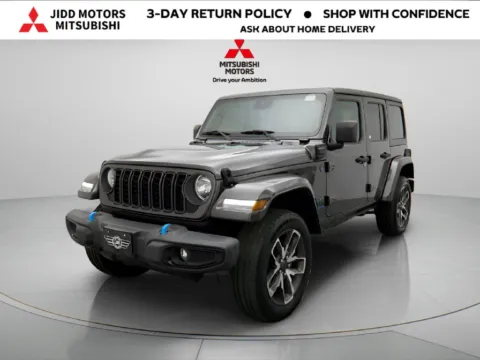 Gray 2024 Jeep Wrangler Sport S 4xe for sale in Des Plaines, IL