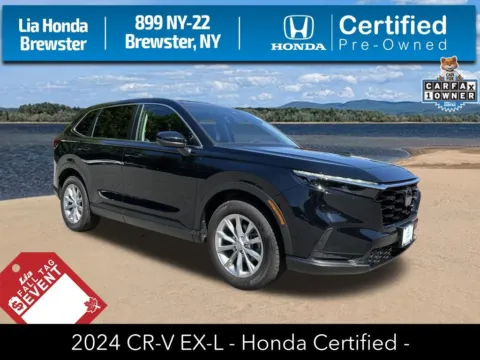 Black 2024 Honda CR-V EX-L for sale in Brewster, NY