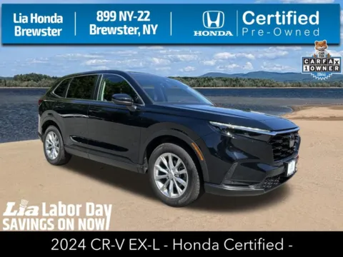 Black 2024 Honda CR-V EX-L for sale in Brewster, NY