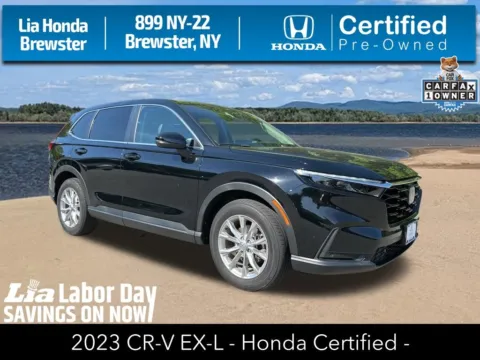Black 2023 Honda CR-V EX-L for sale in Brewster, NY