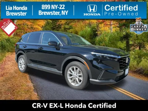 Black 2023 Honda CR-V EX-L for sale in Brewster, NY