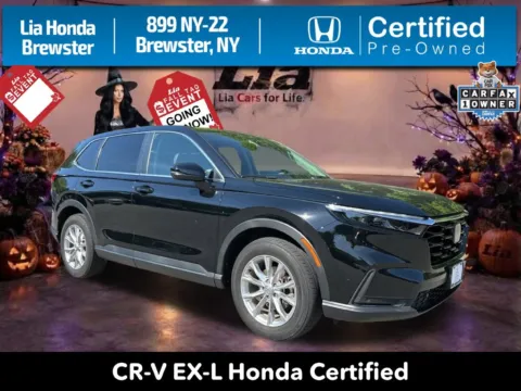 Black 2023 Honda CR-V EX-L for sale in Brewster, NY