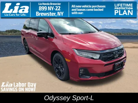 Red 2026 Honda Odyssey Sport-L for sale in Brewster, NY