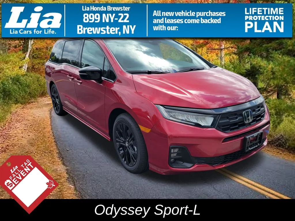 Red 2026 Honda Odyssey Sport-L for sale in Brewster, NY