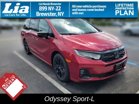 Red 2026 Honda Odyssey Sport-L for sale in Brewster, NY