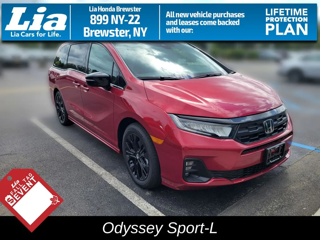 Red 2026 Honda Odyssey Sport-L for sale in Brewster, NY