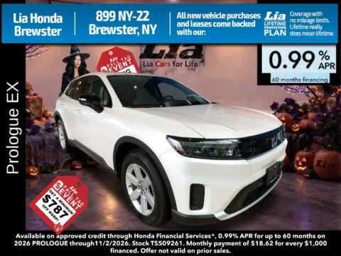 White 2026 Honda Prologue EX for sale in Brewster, NY