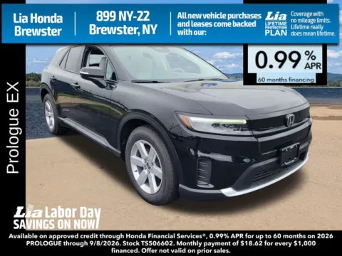 Black 2026 Honda Prologue EX for sale in Brewster, NY