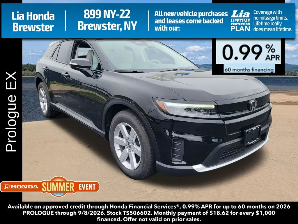 Black 2026 Honda Prologue EX for sale in Brewster, NY