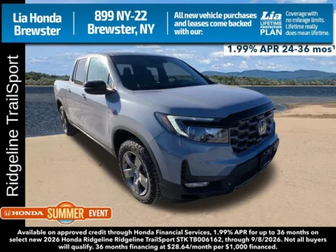 Gray 2026 Honda Ridgeline TrailSport for sale in Brewster, NY