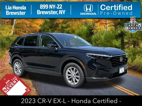 Black 2023 Honda CR-V EX-L for sale in Brewster, NY