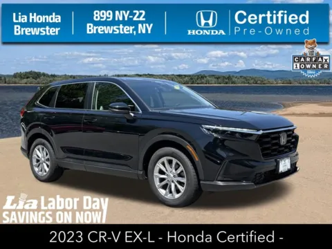 Black 2023 Honda CR-V EX-L for sale in Brewster, NY