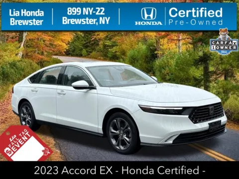 White 2023 Honda Accord EX for sale in Brewster, NY