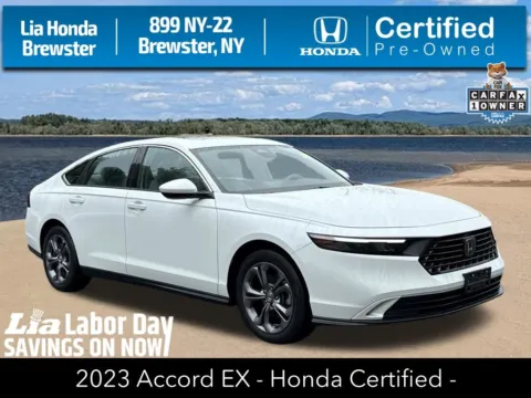 White 2023 Honda Accord EX for sale in Brewster, NY