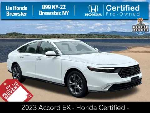 White 2023 Honda Accord EX for sale in Brewster, NY