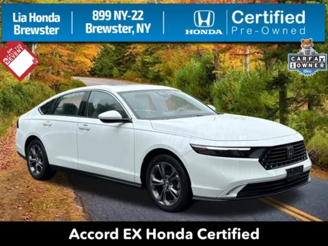White 2023 Honda Accord EX for sale in Brewster, NY