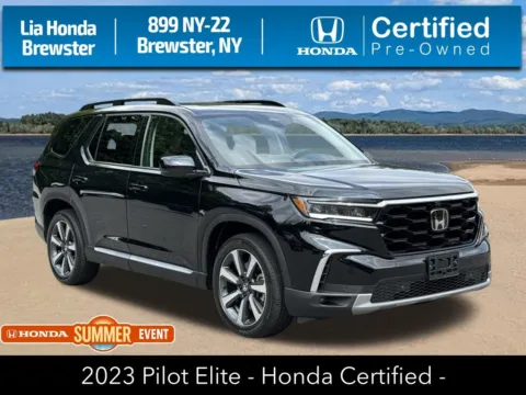 Black 2023 Honda Pilot Elite for sale in Brewster, NY
