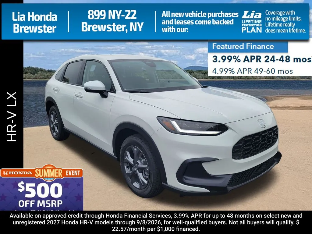 White 2027 Honda HR-V LX for sale in Brewster, NY