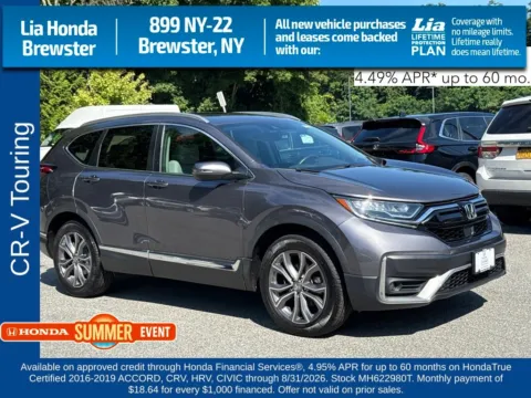 Unknown 2021 Honda CR-V Touring for sale in Brewster, NY