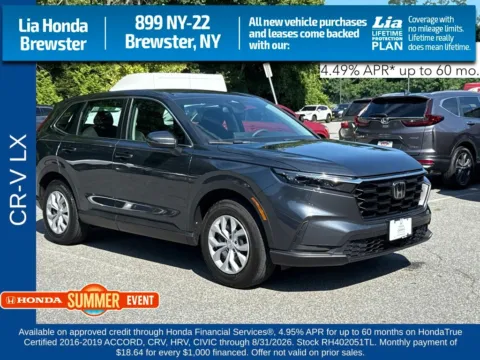 Unknown 2024 Honda CR-V LX for sale in Brewster, NY