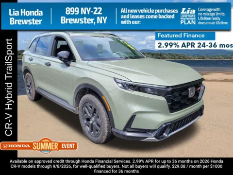 Green 2026 Honda CR-V Hybrid TrailSport for sale in Brewster, NY