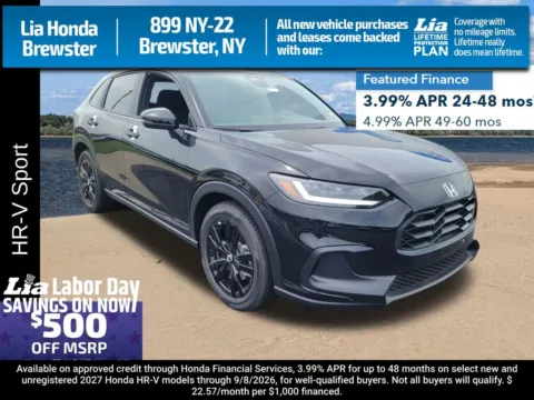 Black 2027 Honda HR-V Sport for sale in Brewster, NY