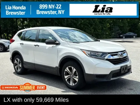 White 2019 Honda CR-V LX for sale in Brewster, NY