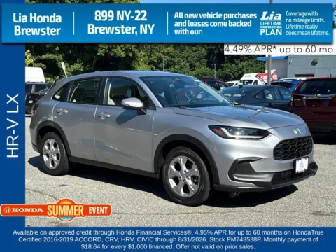 Gray 2023 Honda HR-V LX for sale in Brewster, NY