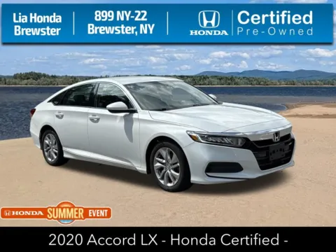 White 2020 Honda Accord LX for sale in Brewster, NY