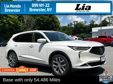 White 2023 Acura MDX Technology for sale in Brewster, NY